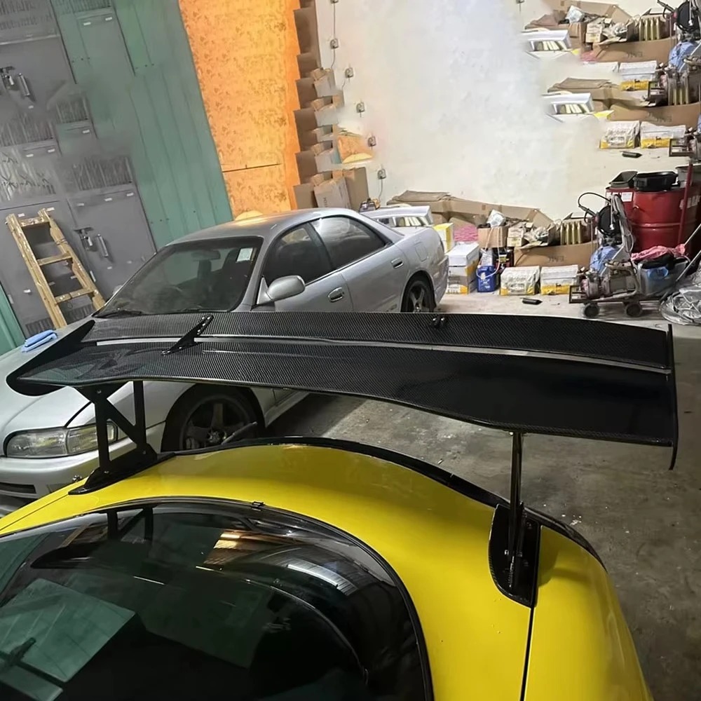 High Quality Automotive Carbon Fiber Tail Spoiler Suitable for GT86 EVO E90E92E60 G80G35M3M4 Mustang GTR  Racing Car